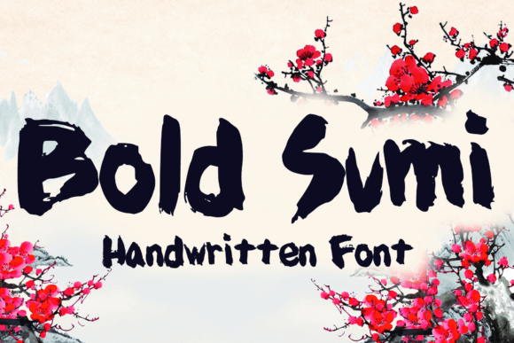 Bold Sumi: Elevating Brand Identity Through Expressive Handwritten Typography