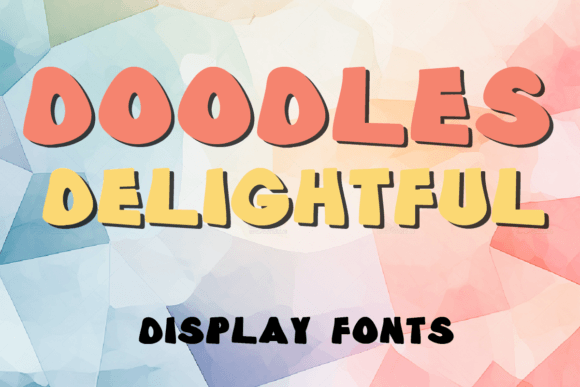 Delightful Doodles: Whimsical Display Fonts