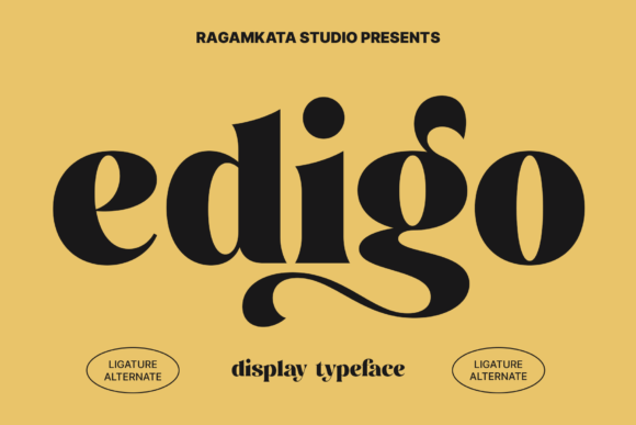 Edigo: Why This Modern Retro Display Font Works for Real-World Design Projects