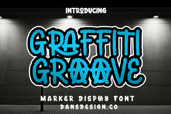 Graffiti Groove: Elevating Urban Aesthetics with Retro Flair