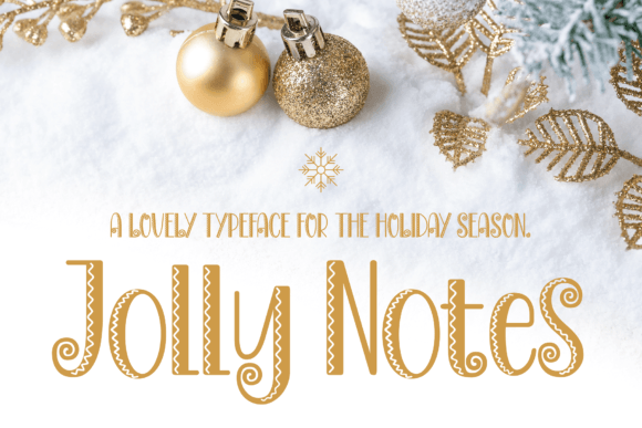 Jolly Notes: Evaluating a Festive Typeface for Holiday Design Projects