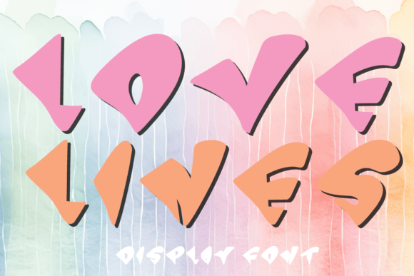 Love Lines: Elegant Display Fonts for Style