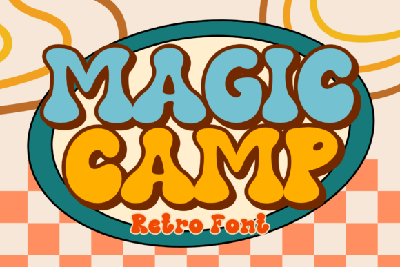 Magic Camp: Bringing Retro Groovy Vibes to Modern Design