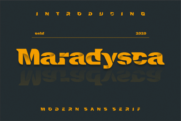 Maradysca: Defining Bold Authenticity in Modern Display Typography