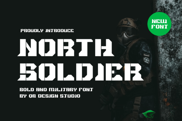 North Soldier: Bold Display Font for Impact