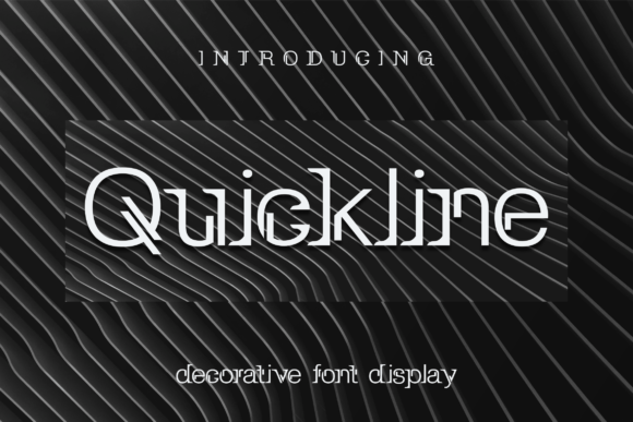 Quickline: Energize Your Design with Bold Typography