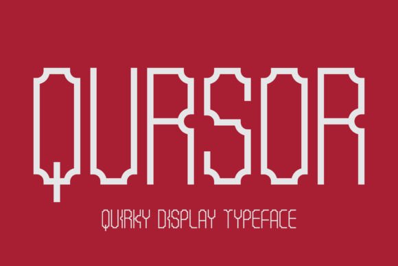 Qursor: Mastering Bold Display Typography for Impactful Design