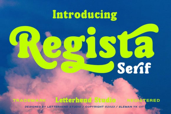 Regista: A Bold Serif for Impactful Brand Identity