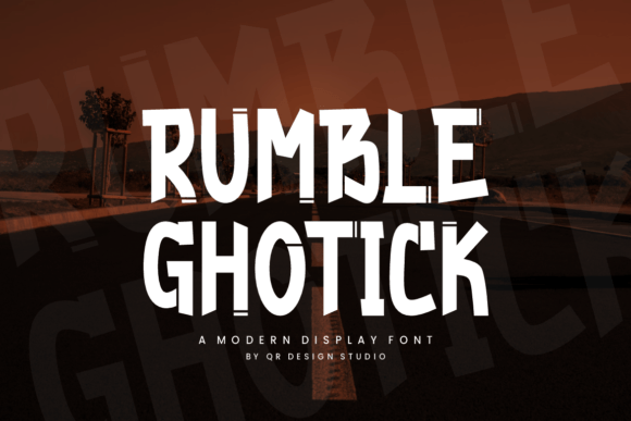 Unleashing Playful Energy: A Deep Dive into Rumble Ghotick Typography